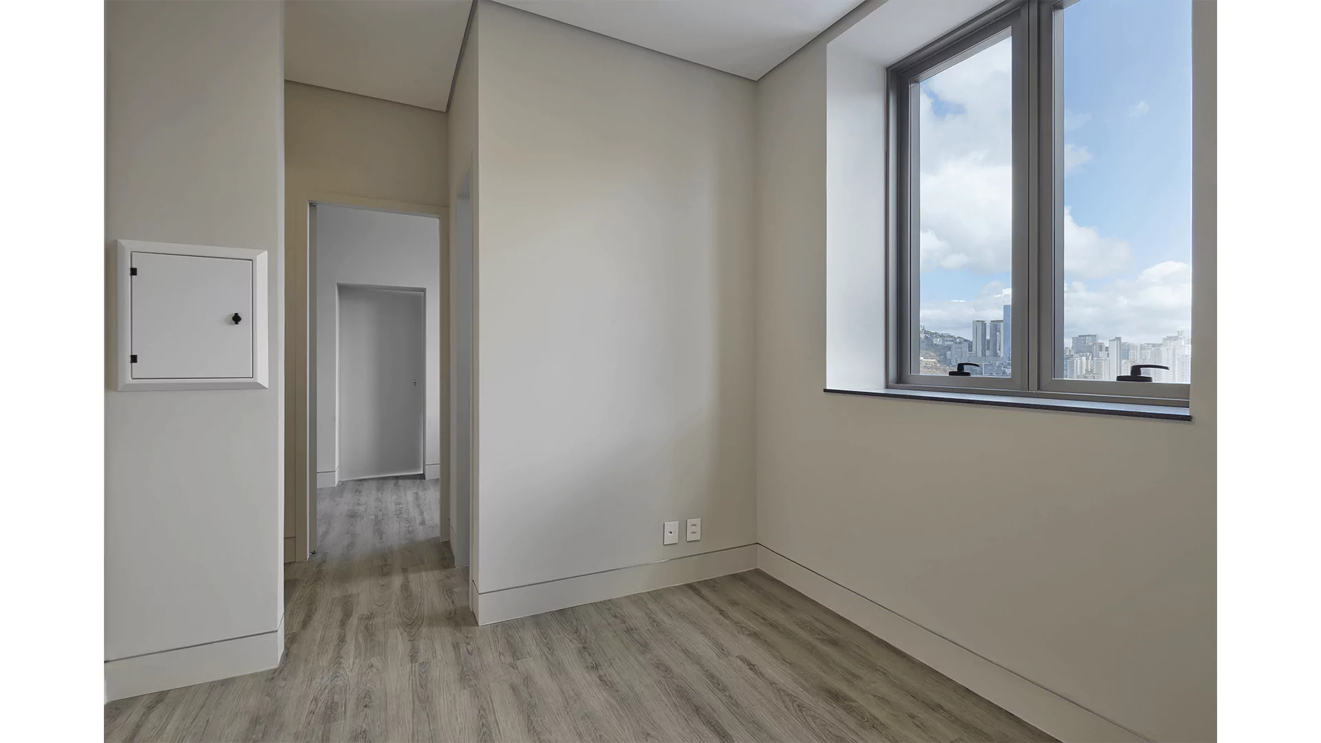 Espaço interno com vista